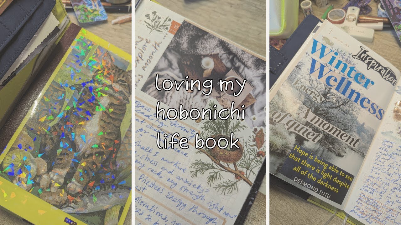 Flip and chat - Hobonichi journal set up and daily pages