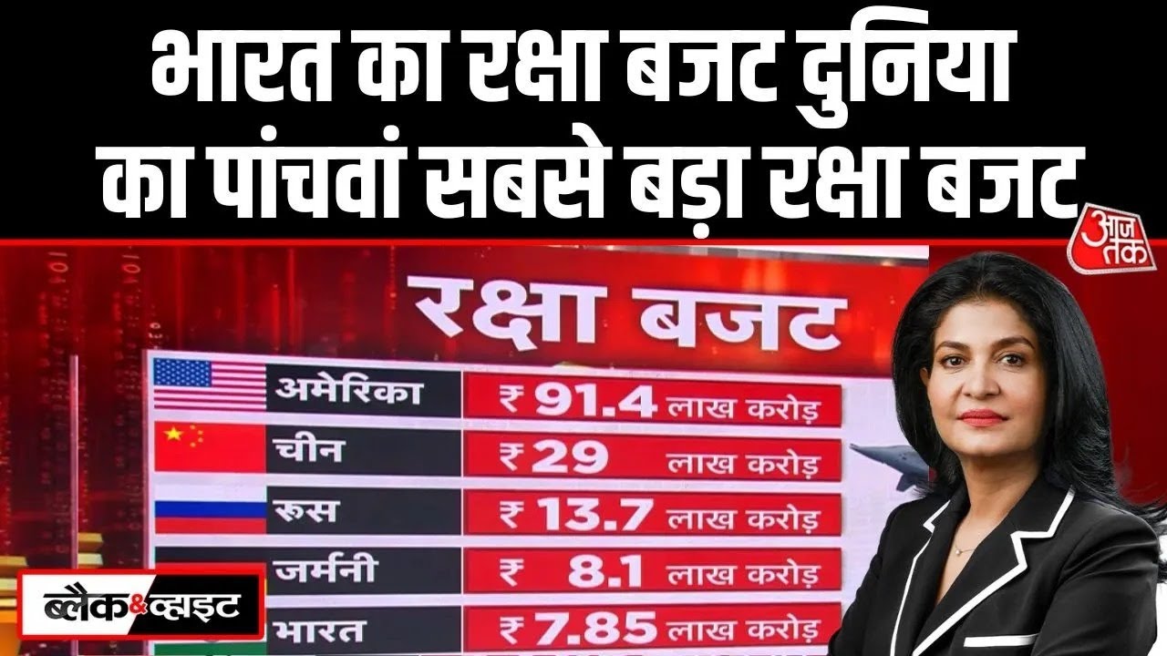 Black And White With Anjana Om Kashyap LIVE: Budget 2026 Highlights | Budget 2026 Explained | BJP