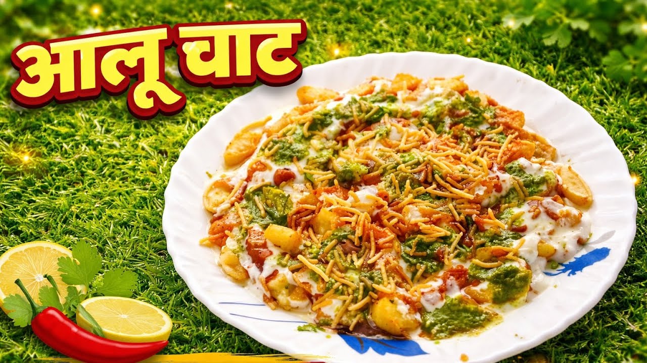आलू दही चाट रेसिपी | ठंडी दही और चटपटे आलू का कमाल 🤗
