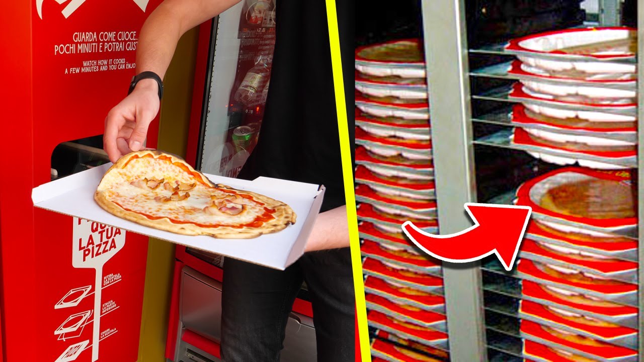 10 Food Vending Machines You Won't Believe Exist!