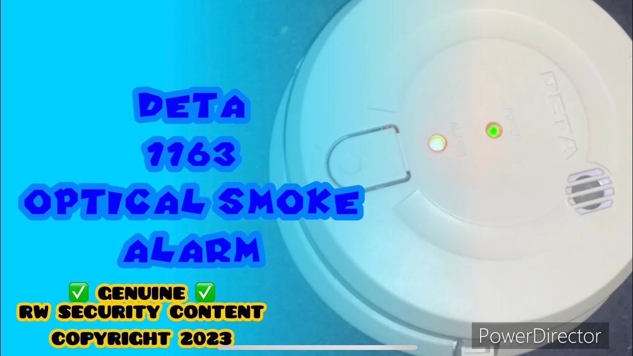 Deta 1163 Optical Smoke Alarm (Manufactured Nov 2022)