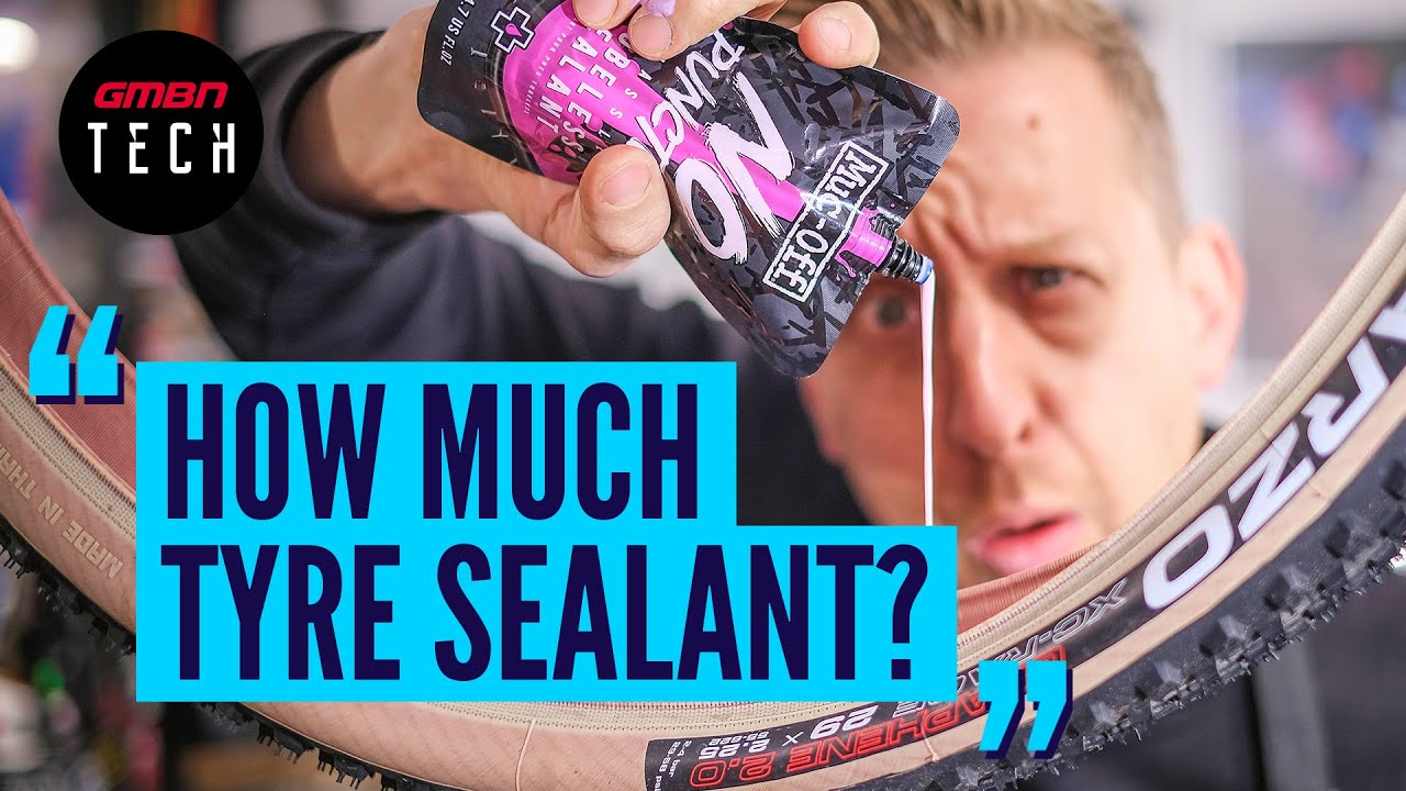 How Much Tyre Sealant Should You Use for MTB Tubeless Setup? | #AskGMBNTech