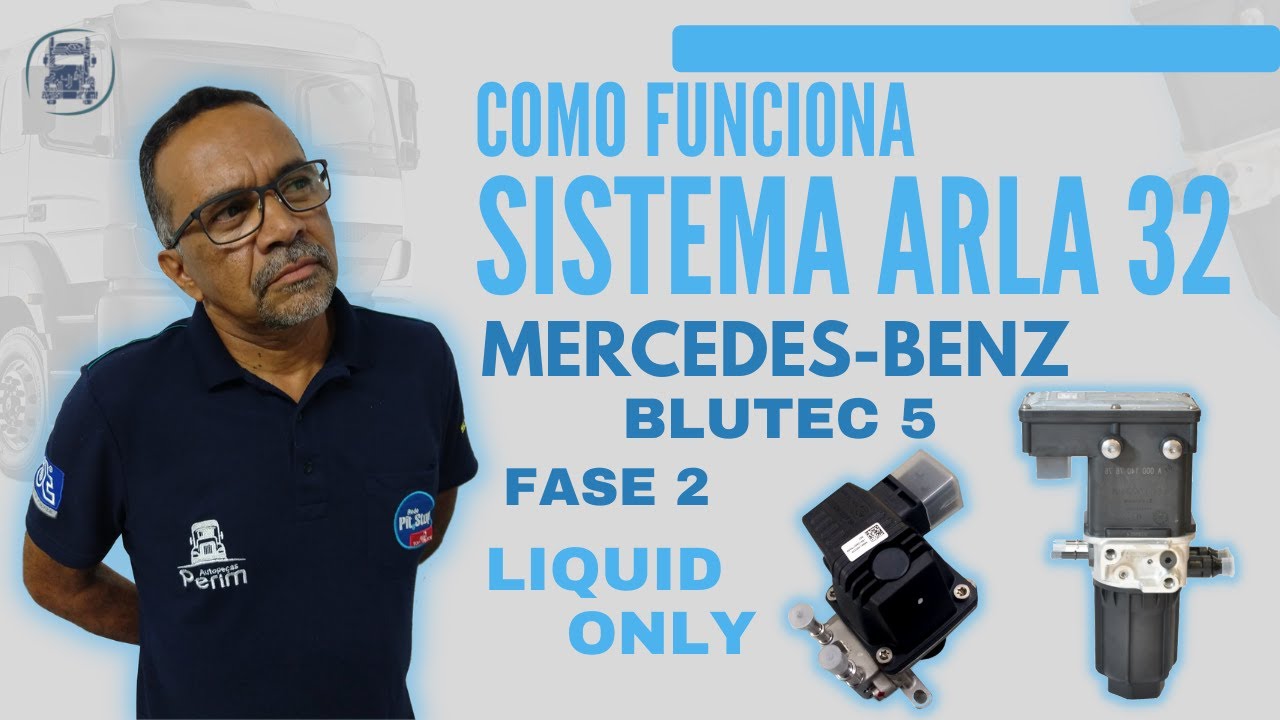SISTEMA ARLA 32 MERCEDES BENZ BLUETEC 5 FASE 2 | LIQUID ONLY COMO FUNCIONA