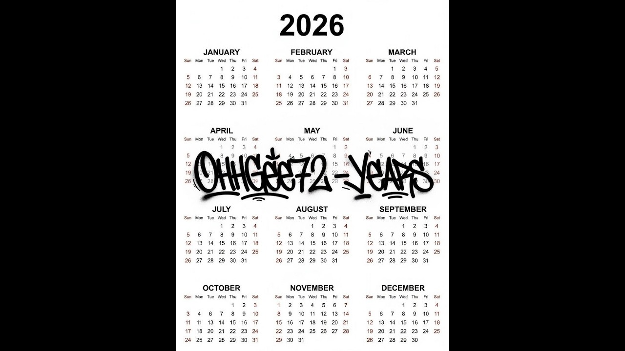 OhhGee72 - Years