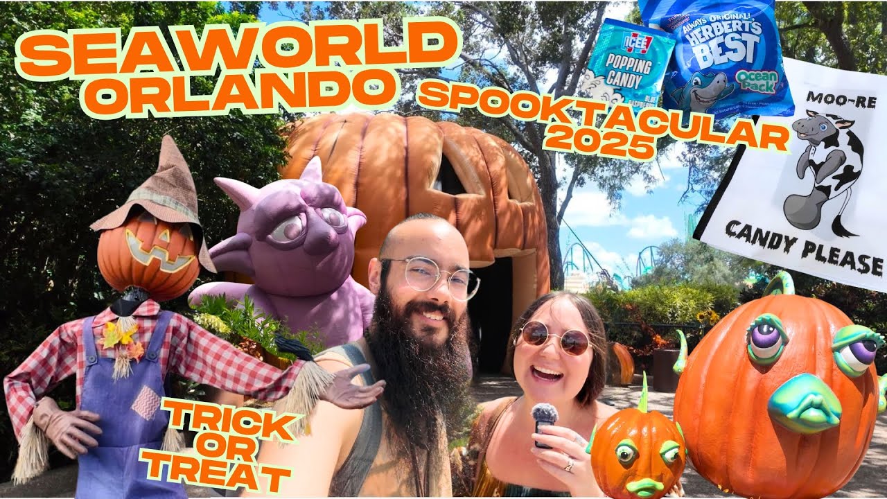 SeaWorld Spooktacular 2025 🎃 Trick-or-Treating, Characters & Halloween Fun!