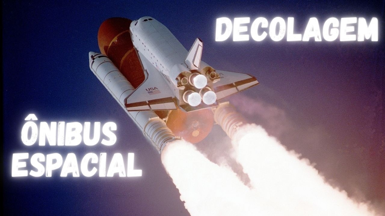 ÔNIBUS ESPACIAL - DECOLAGEM