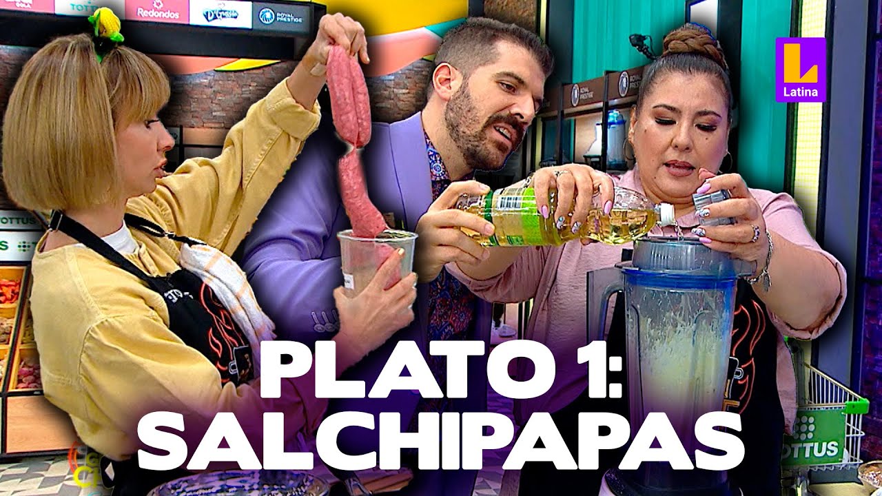 El Gran Chef Famosos PROGRAMA 28 de junio | Plato uno: salchipapa | LATINA EN VIVO