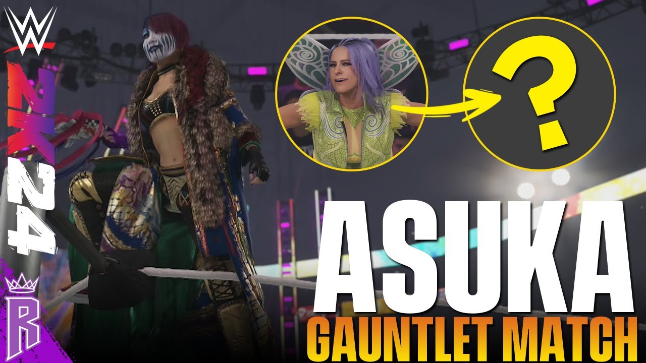 WWE 2K24 Gauntlet Match: Asuka Vs ??? #WWE2K24