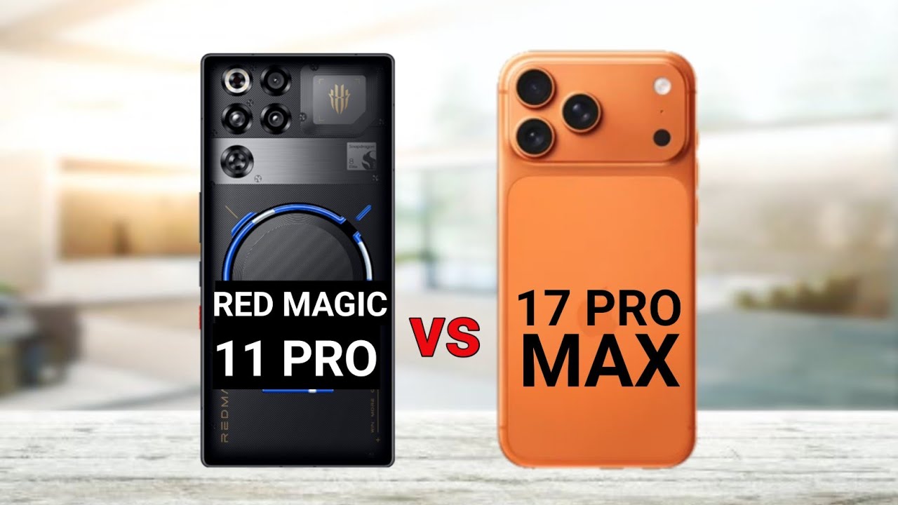 Red Magic 11 Pro vs iPhone 17 Pro Max