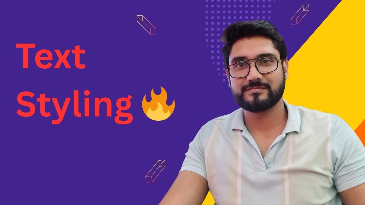#5 | Text Styling |  Web Fundamental For Beginners | MIXIN CODER