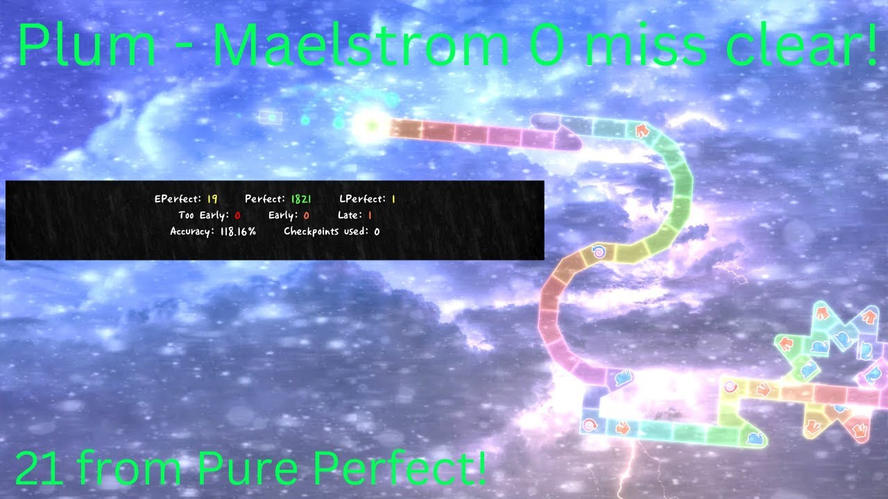 Am I finally getting more accurate? [Level 17] Plum-Maelstrom -21 from Pure Perfect