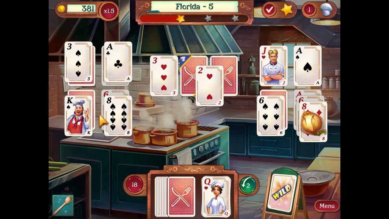 Chef Solitaire USA - Florida