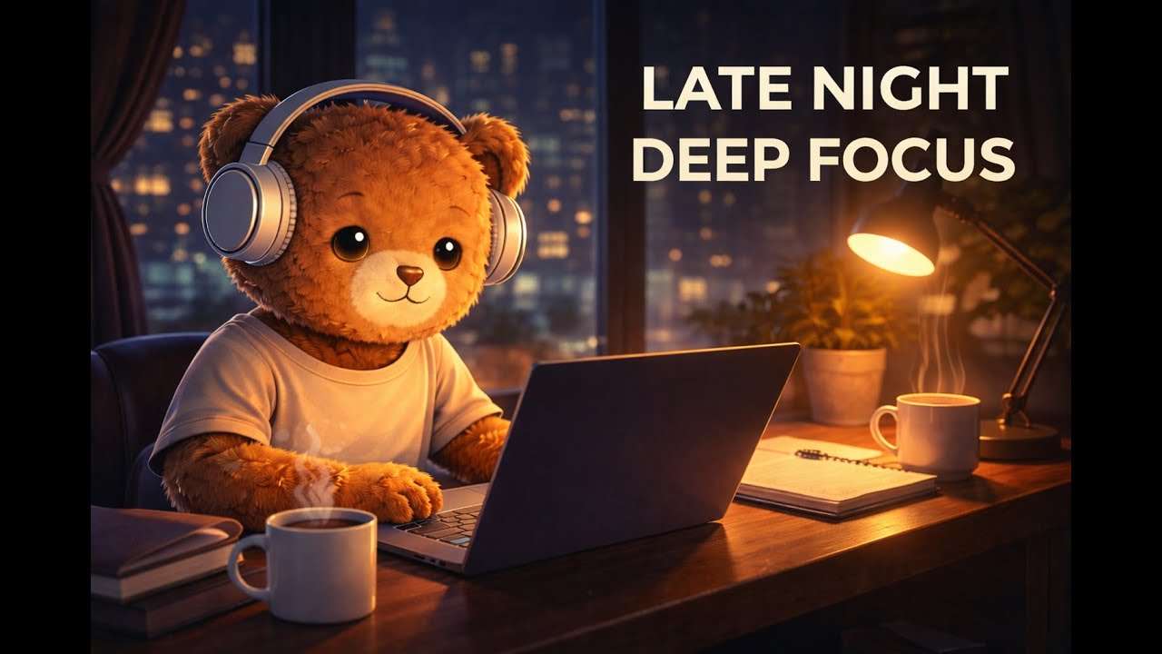 Sunny Chillhop 🌙 | Late Night Deep Focus LoFi Beats to Work & Study