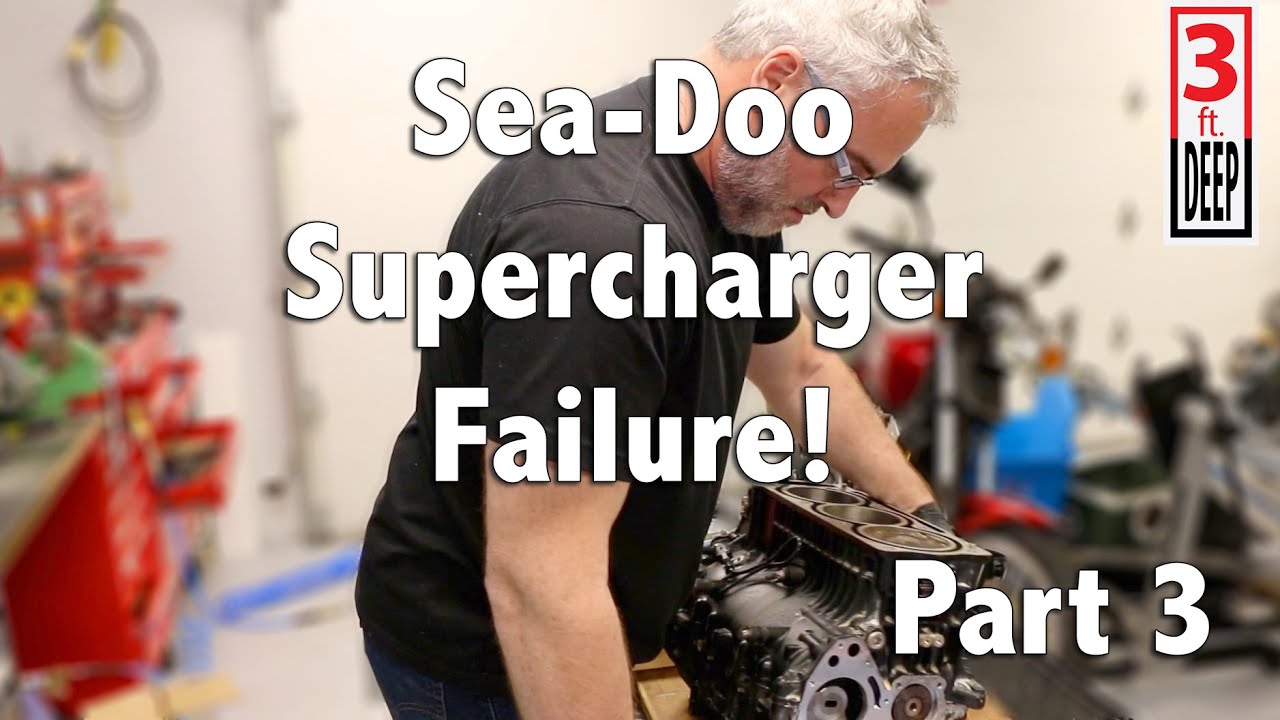 Sea Doo  Jet Ski Supercharger Failure Aftermath Part 3 of 4: Crankcase Reassembly
