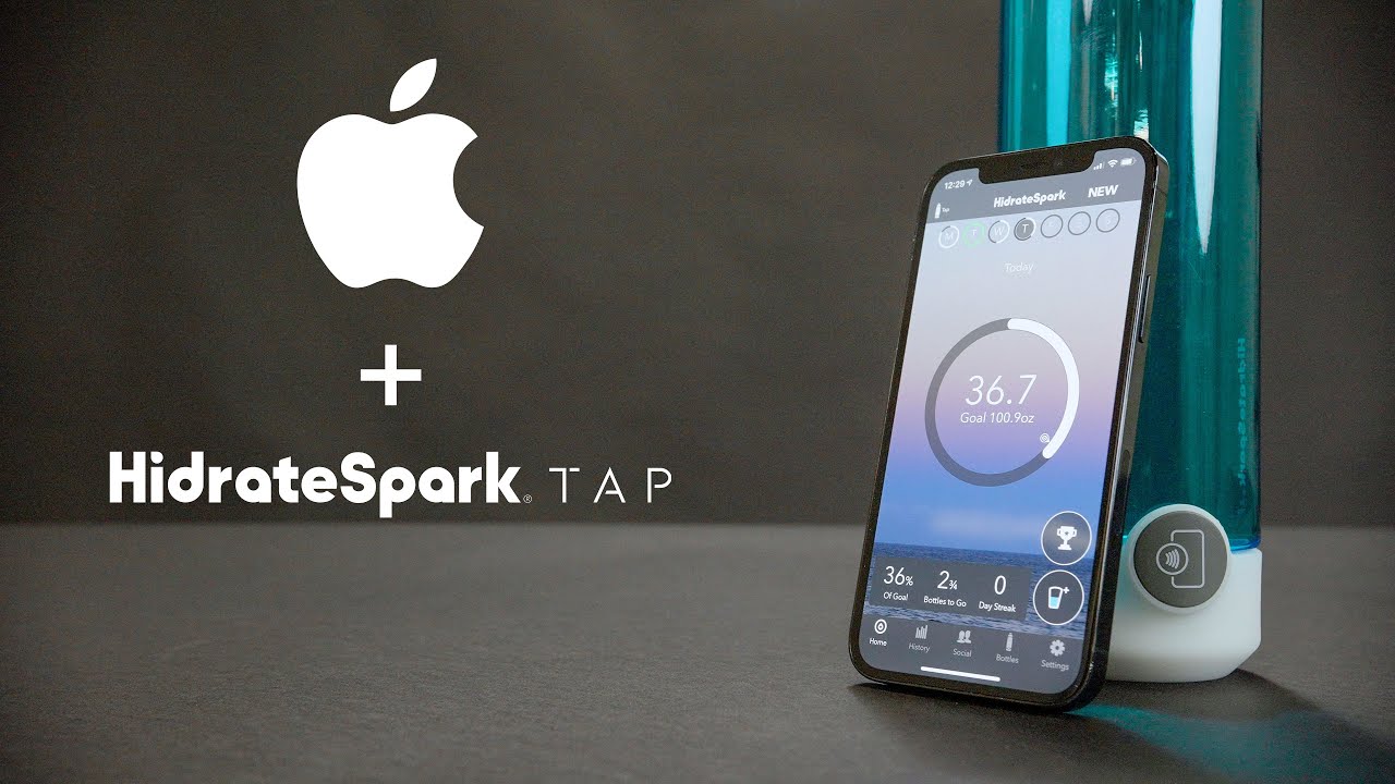 Using Your Apple iOS Device with HidrateSpark TAP