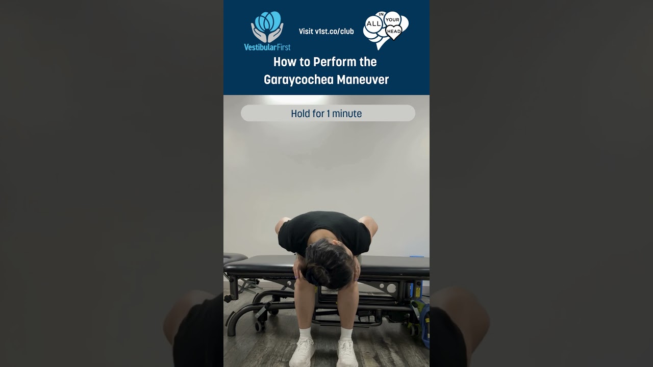 New BPPV maneuver: Garaycochea. Video tx for left anterior or right short arm posterior #bppv