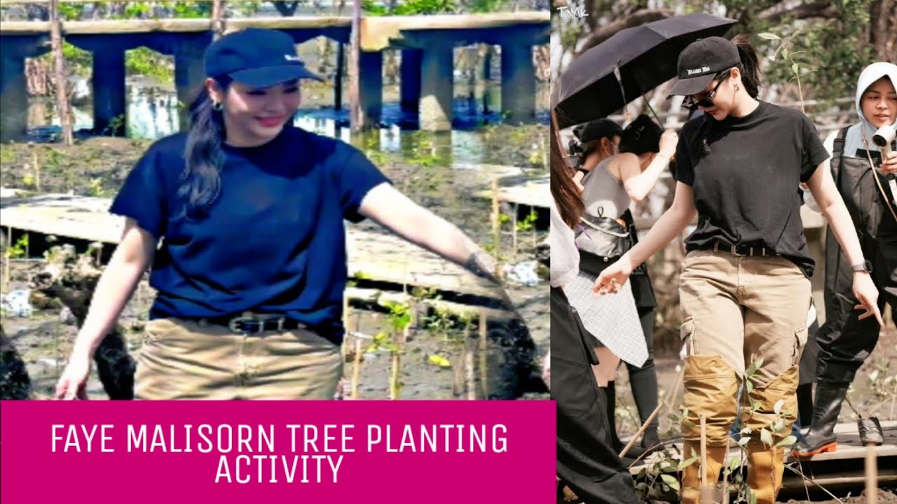 FAYE MALISORN TREE PLANTING ACTIVITY#fayemalisorn #glseries