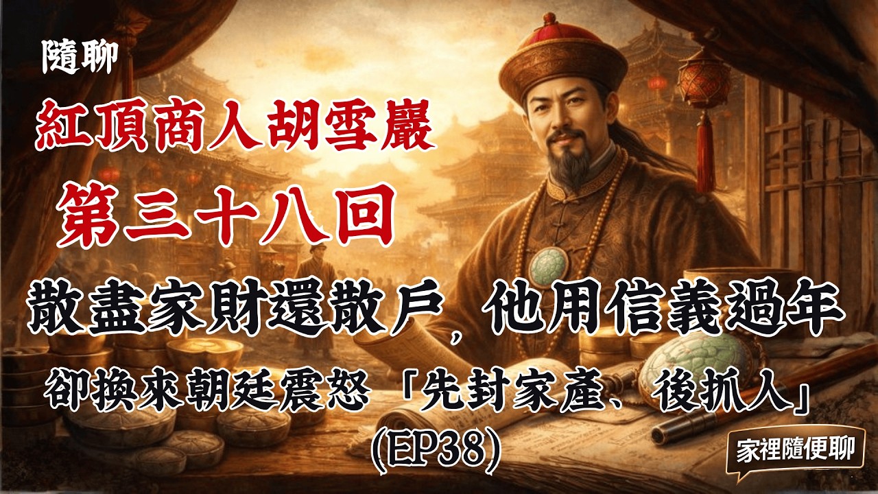 家裡隨便聊｜散盡家財還散戶：他用信義過年，卻換來朝廷震怒「先封家產、後抓人」（EP38）