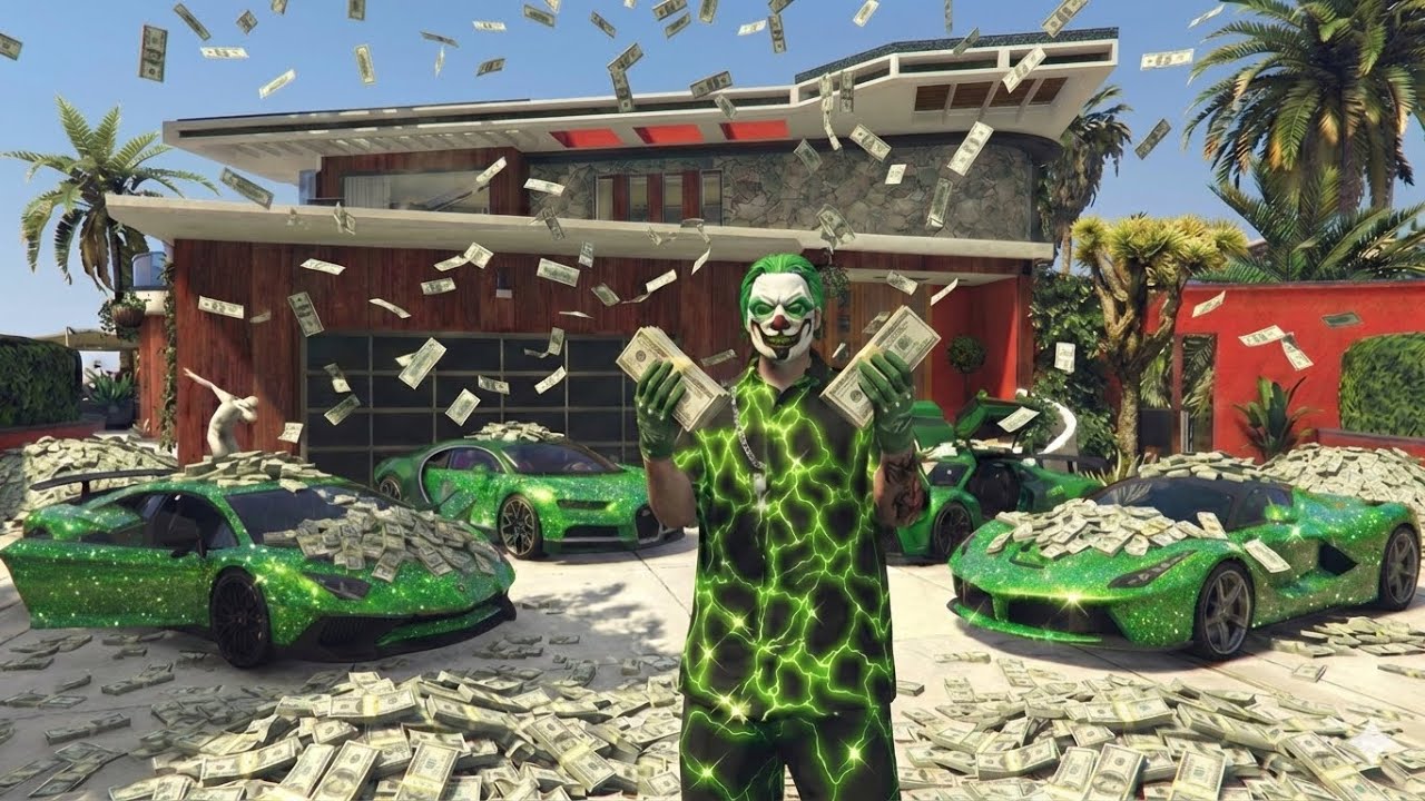 قررت أصير مليونير في gta online الجزء 1