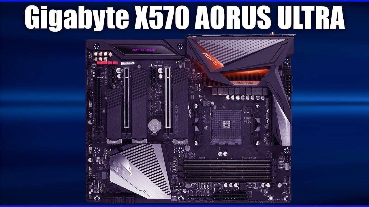 Материнская плата Gigabyte X570 AORUS ULTRA