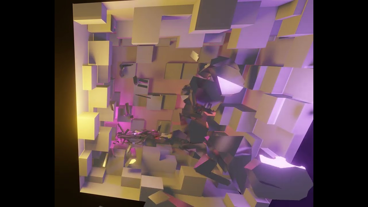high tech cube cells fracture
