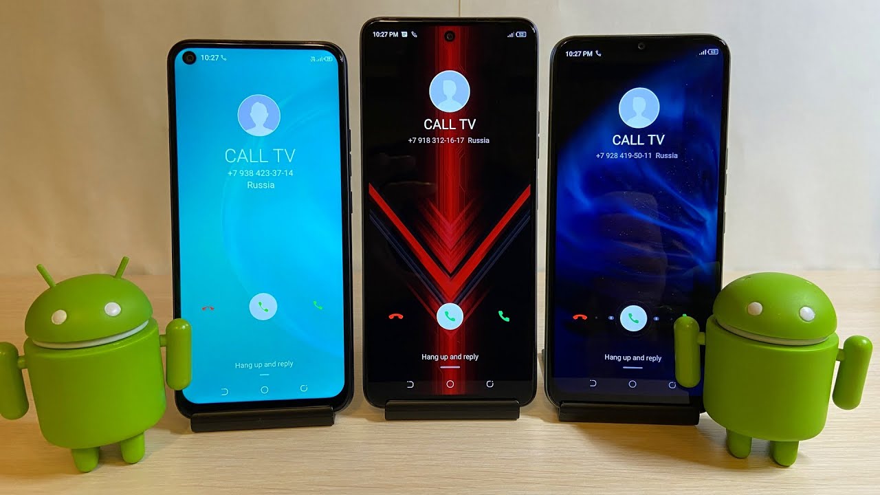 Tecno Spark 7 vs Tecno Pova 2 vs Tecno Camon 15 Incoming Calls