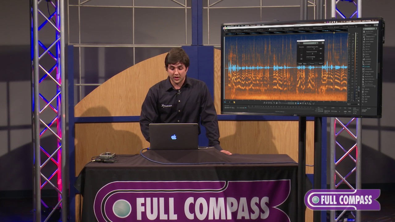 iZotope RX 6 Advanced Audio Post Production Software Utility Suite Overview | Full Compass