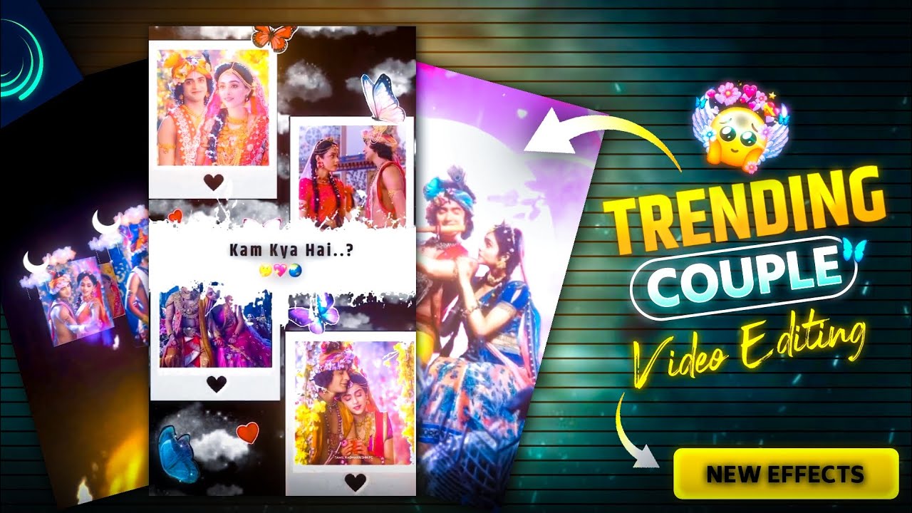 Trending 3D Video Editing 🔥| Trending Reels Editing | Couple Video Editing Alight Mition