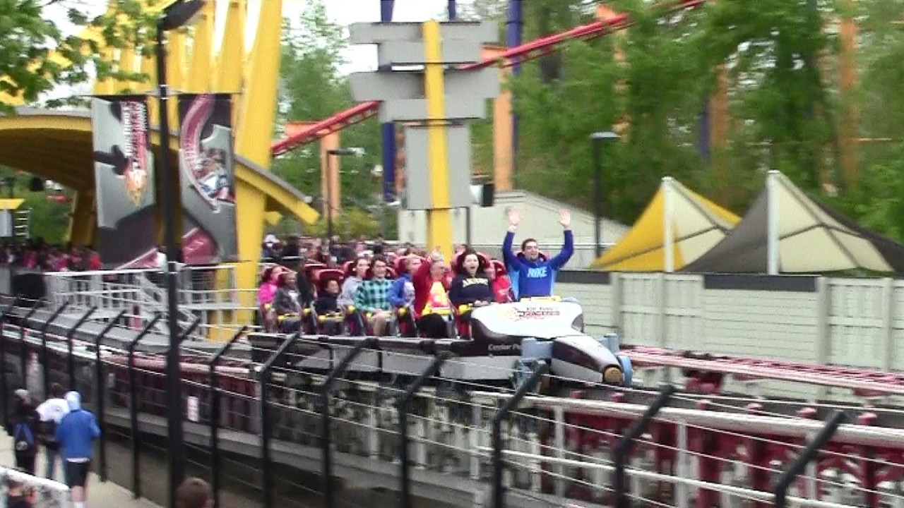 Top Thrill Dragster off-ride HD Cedar Point
