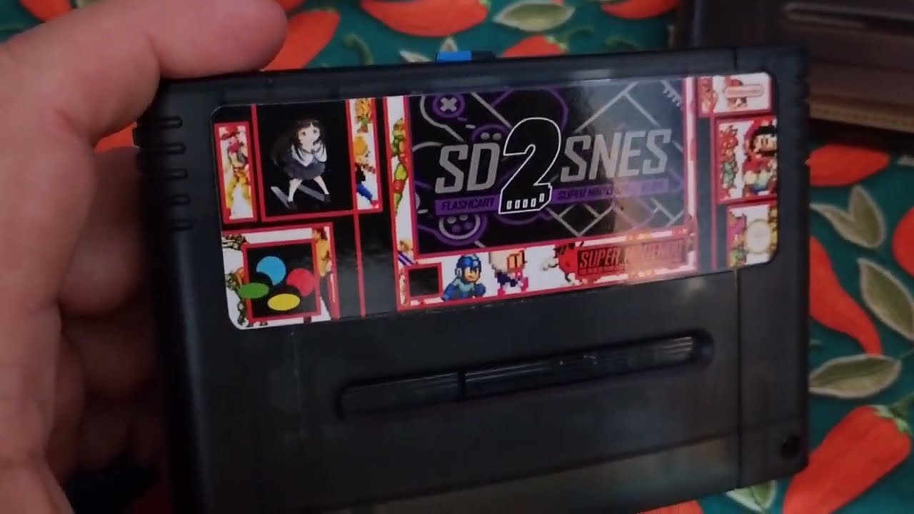 Sd2snes, unboxing e teste