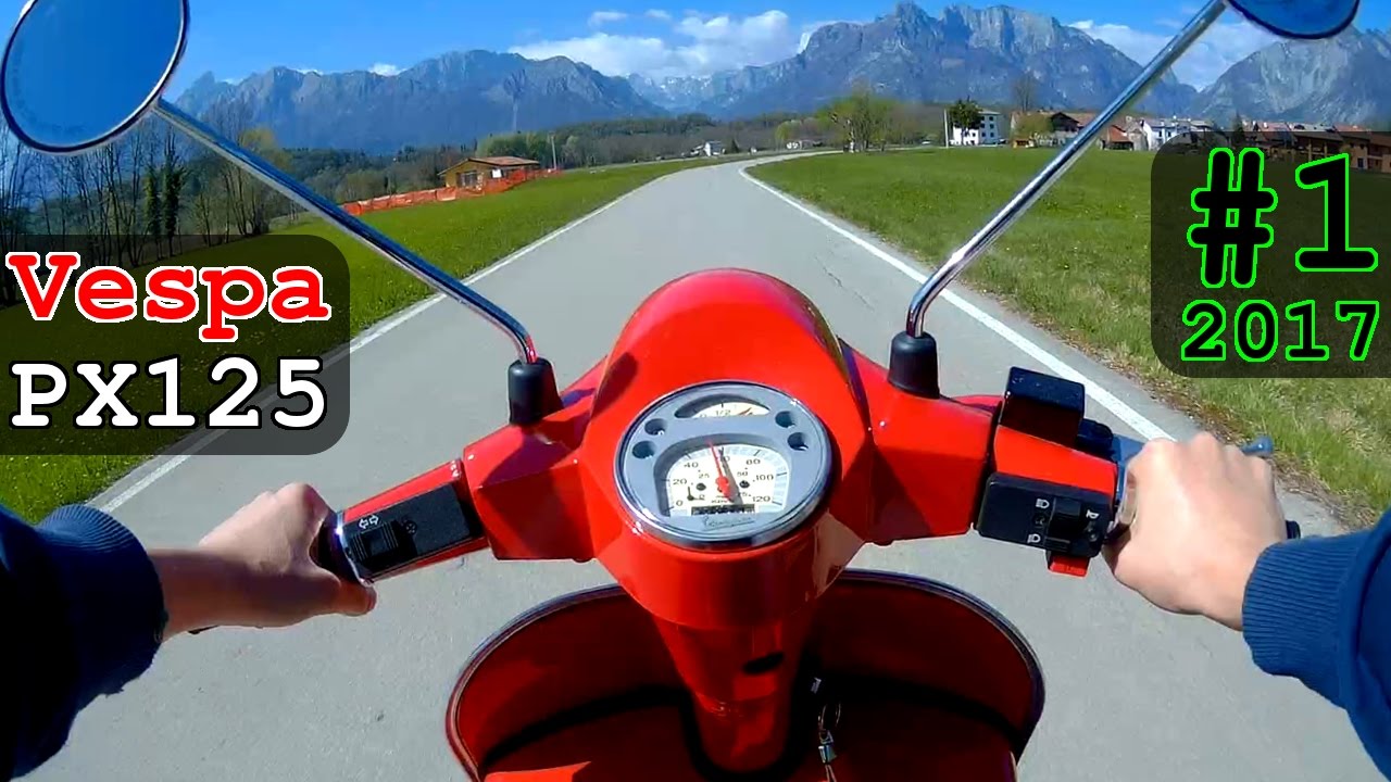Vespa PX125 Trip #1 | A quiet ride around Sedico