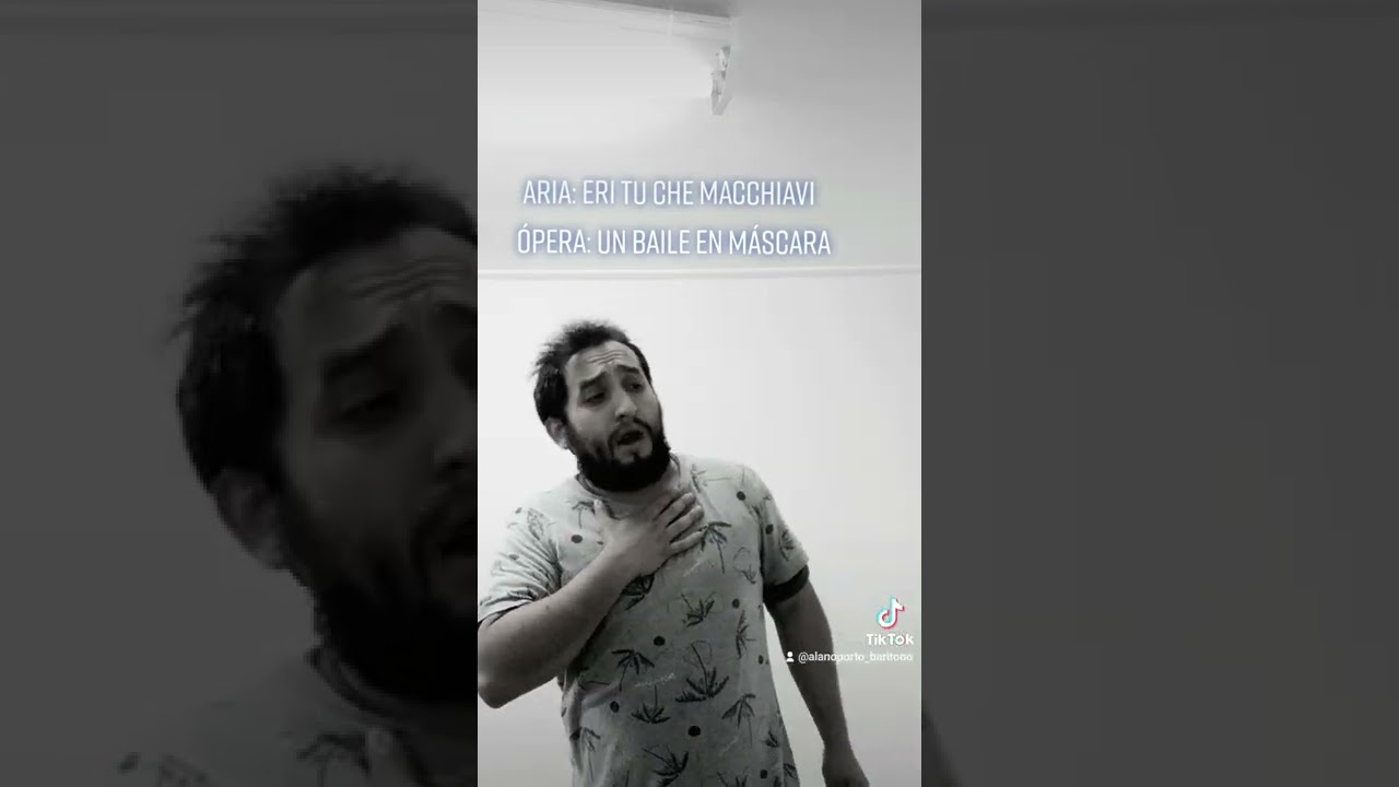 Eri tu che macchiavi - Alan Oporto
