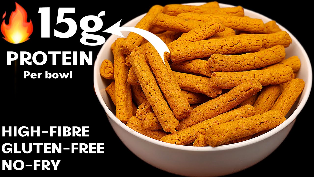 High-Protein Snack Recipe | No Fry, Gluten Free & Made With Clean Ingredients