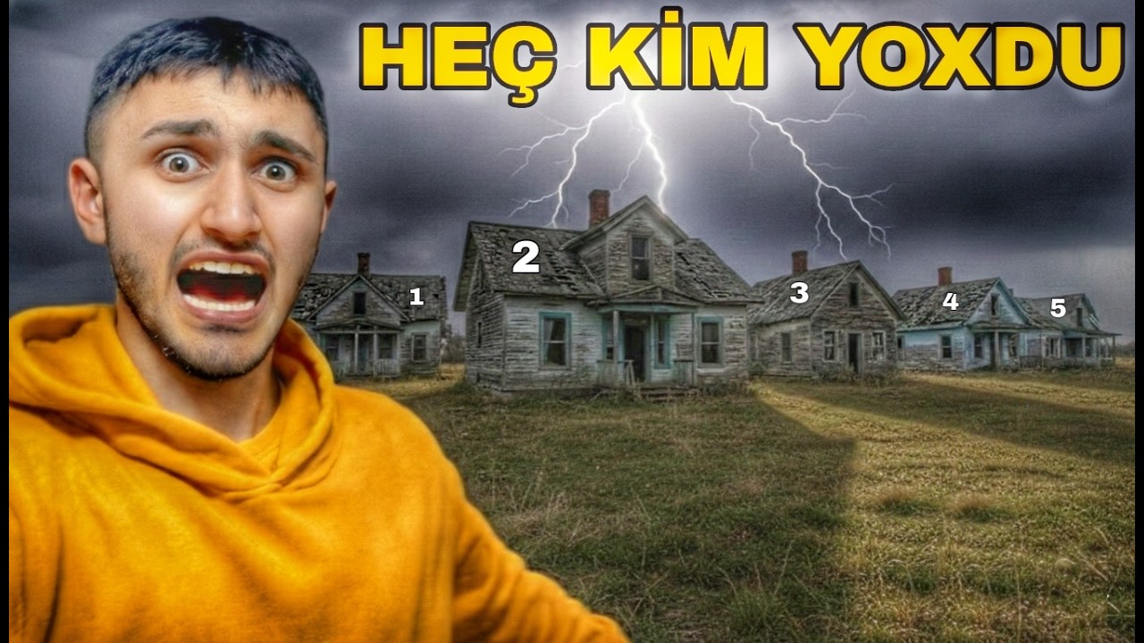 Cəmi "3" Adamı Olan Kənddə 1 Gün Qaldım