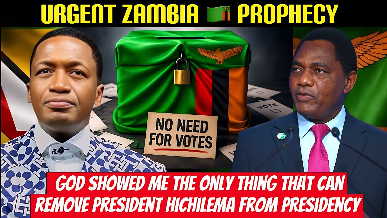 BREAKING‼️Zambia Election Winner Prophecy❓Prophet Uebert Angel Said This About President Hichilema