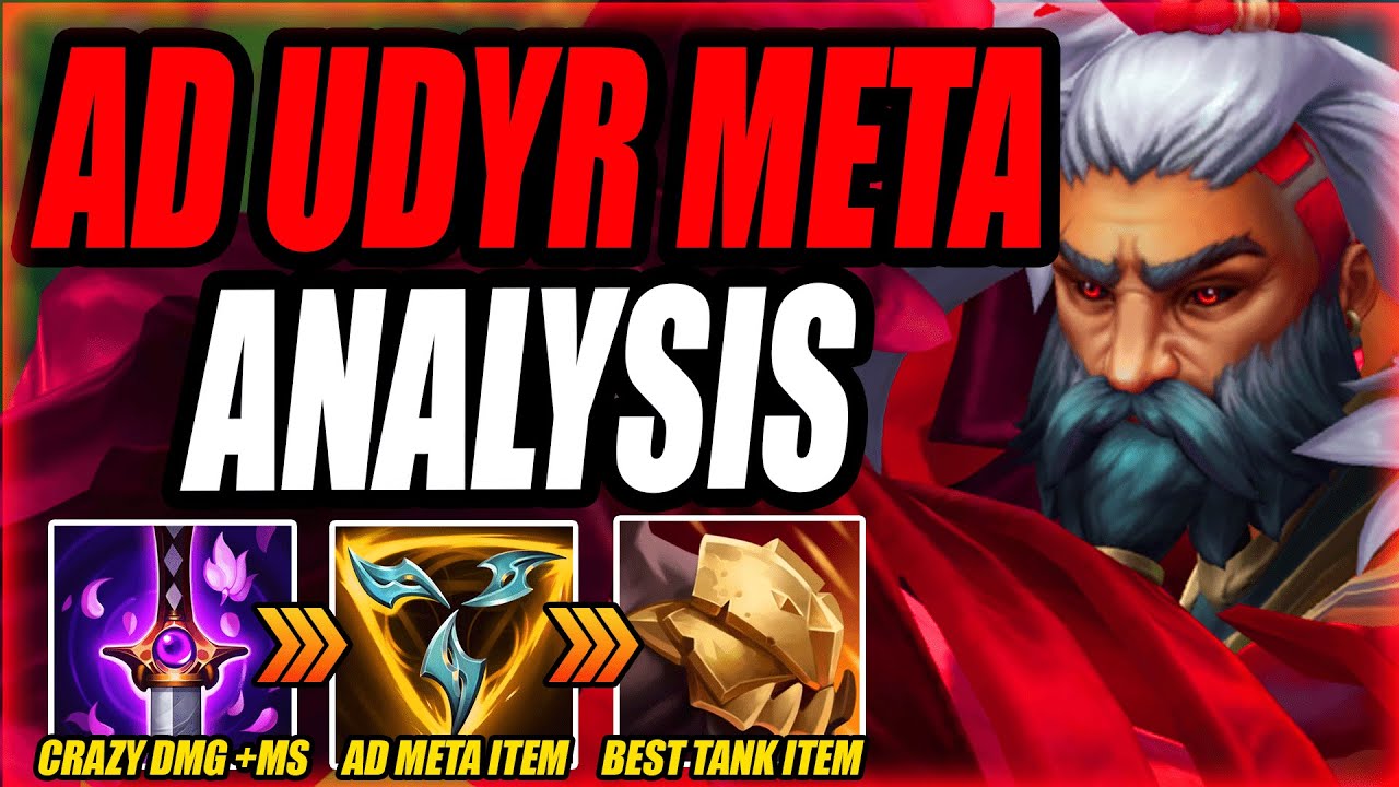 Explaining and Analysing The Best AD Udyr Build (VOD REVIEW) | hyperherb