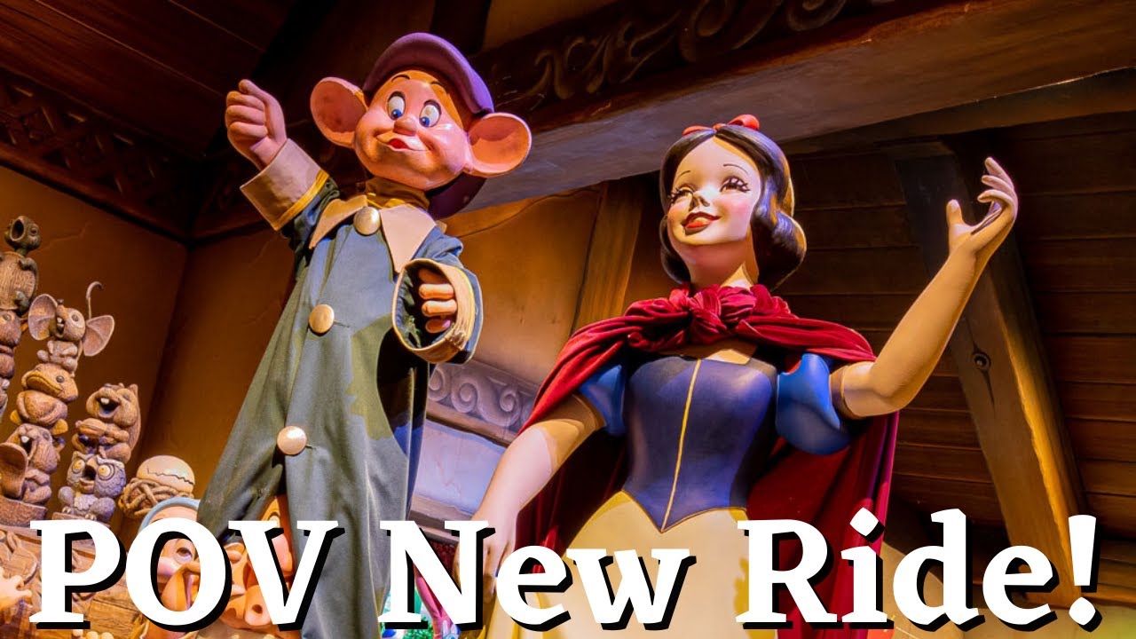 Snow Whites Enchanted Wish  | POV Full Ride | Disneyland Soft Opening