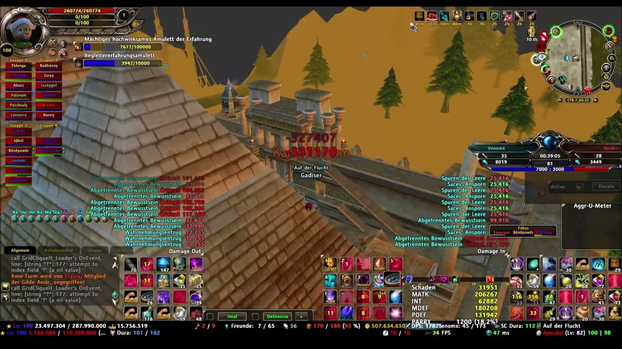 Runes of Magic Siege War VenomX vs Aesir 01.02.2026