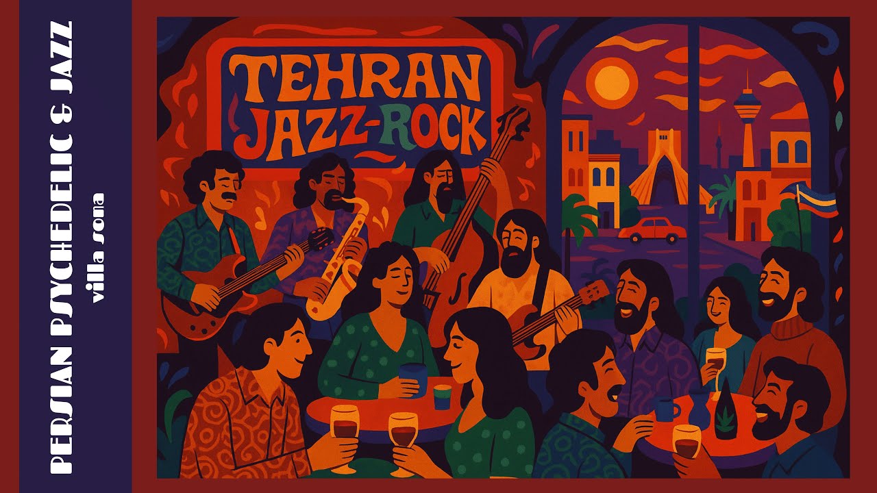 Tehran Nights Keep Echoing with Persian Rock | Psychedelic Jazz Farsi Vocals from Iran