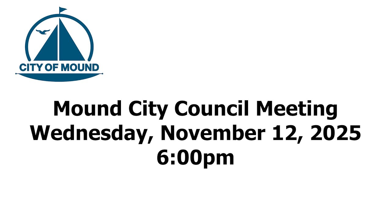 Mound City Council Meeting - 11/12/2025