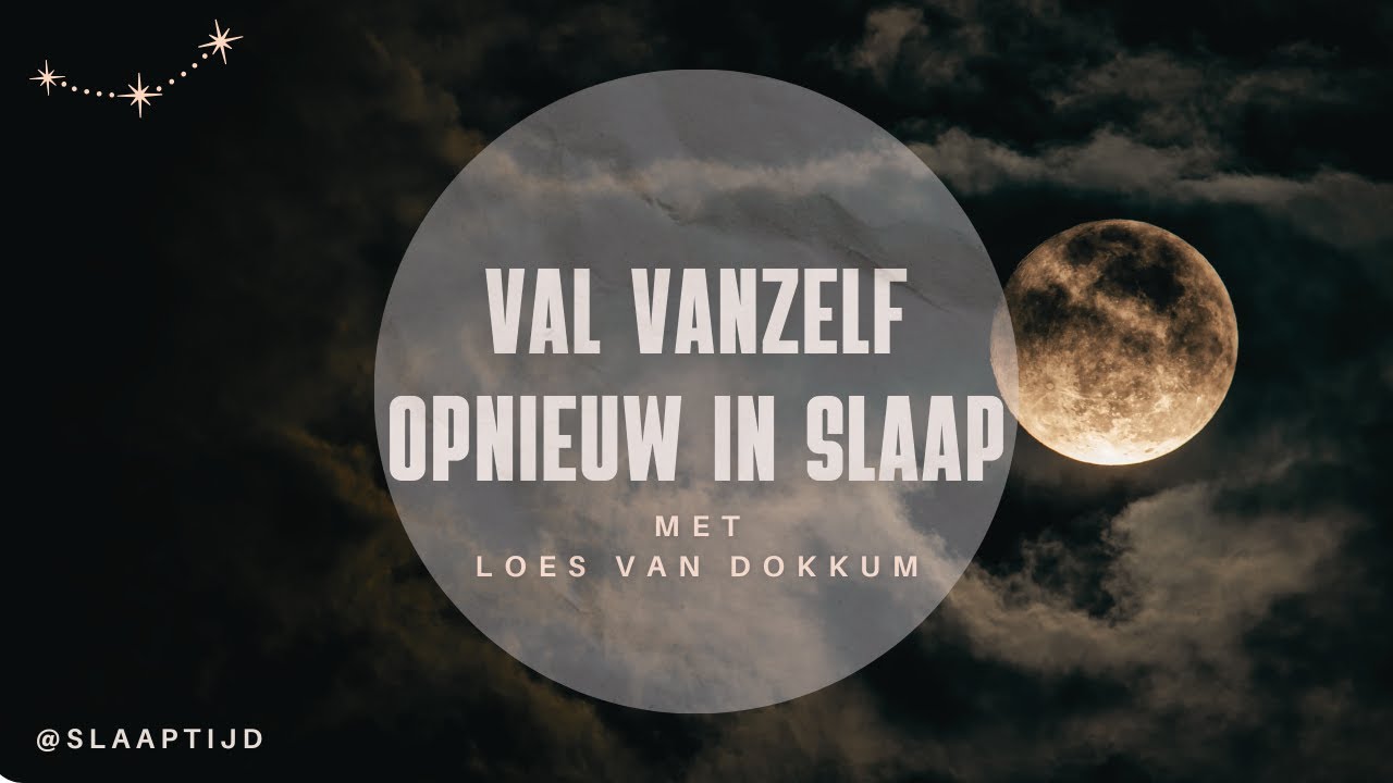 Diepe slaapmeditatie tegen slapeloosheid, vanzelf snel weer in slaap vallen, met 528Hz muziek