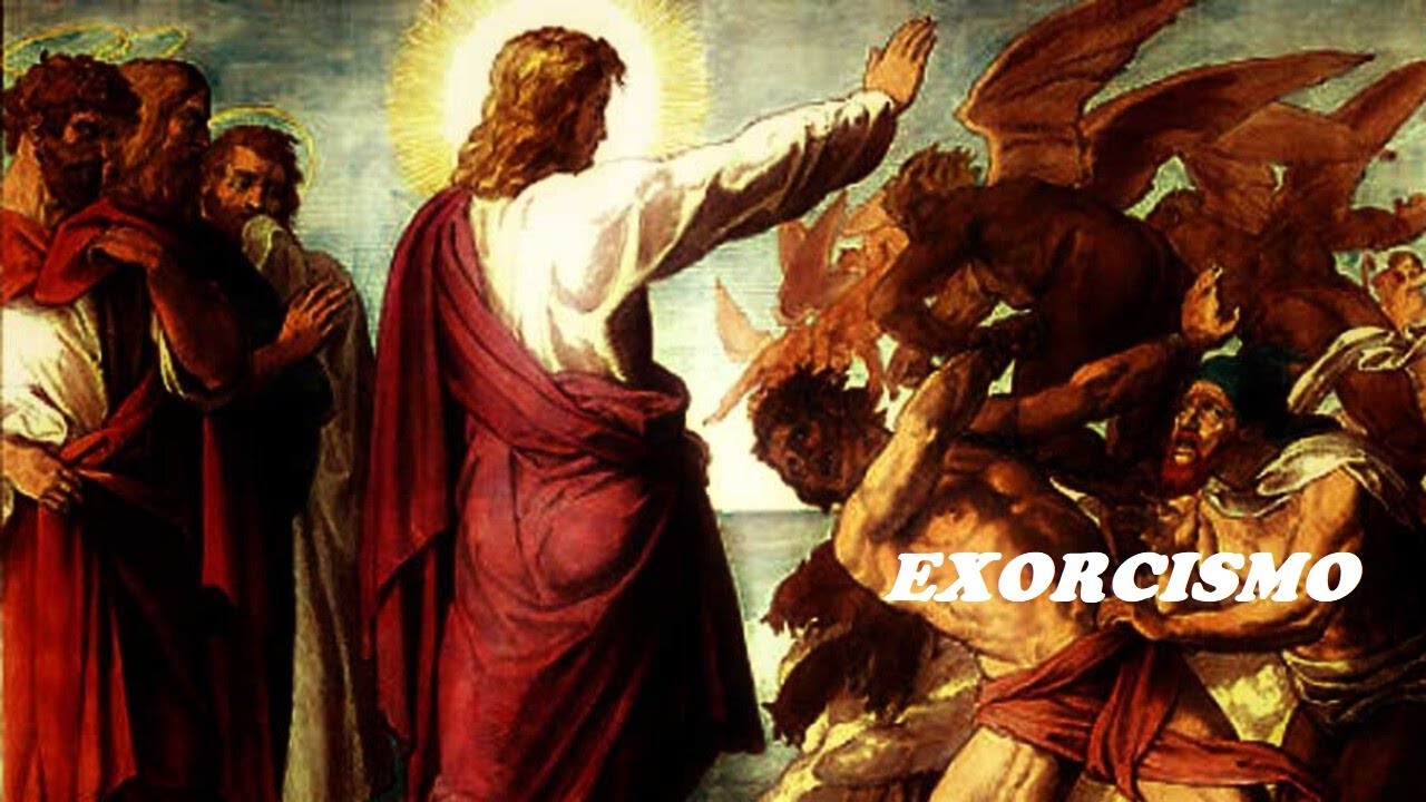 EXORCISMO en LATIN contra satanás; demonios, belcebú, lucifer y todos los espíritus malignos.