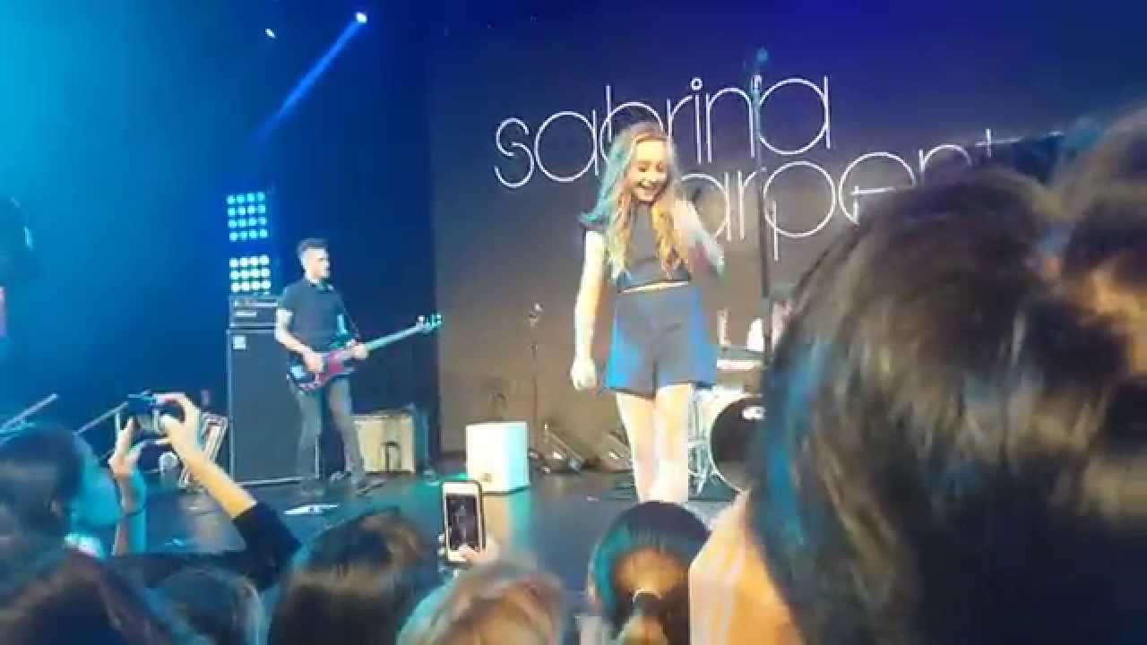 Sabrina Carpenter performing "Take On the World" at D23 Expo 2015