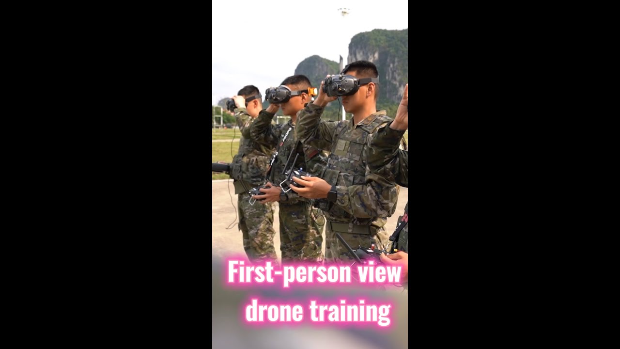 First-person view drone training