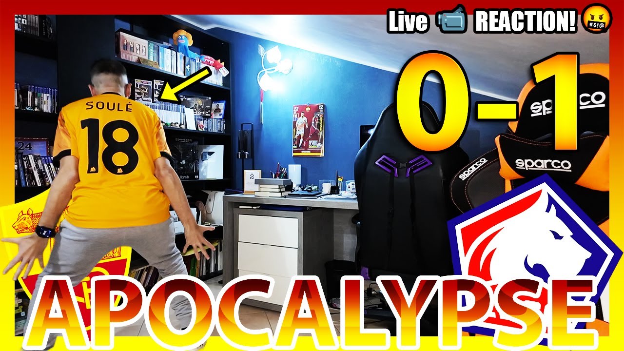APOCALYPSE. ROMA-LILLE 0-1 [LIVE REACTION]