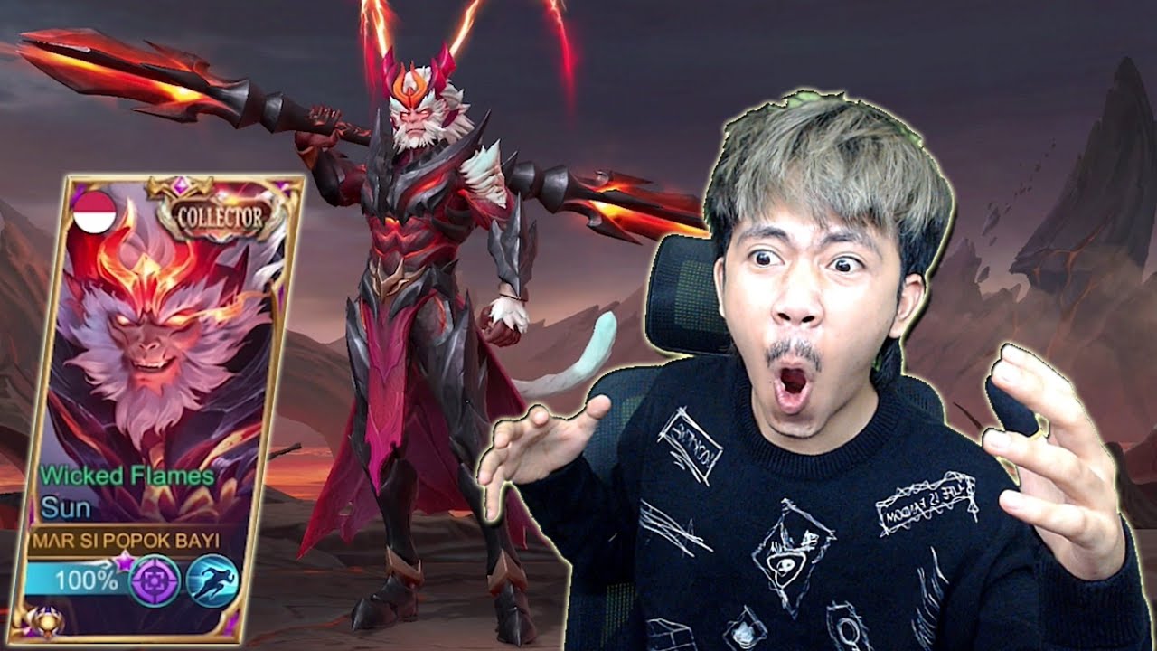 REVIEW SKIN SUN COLLECTOR KEREN BANGET KAYA YANG MAIN NYA - Mobile legends