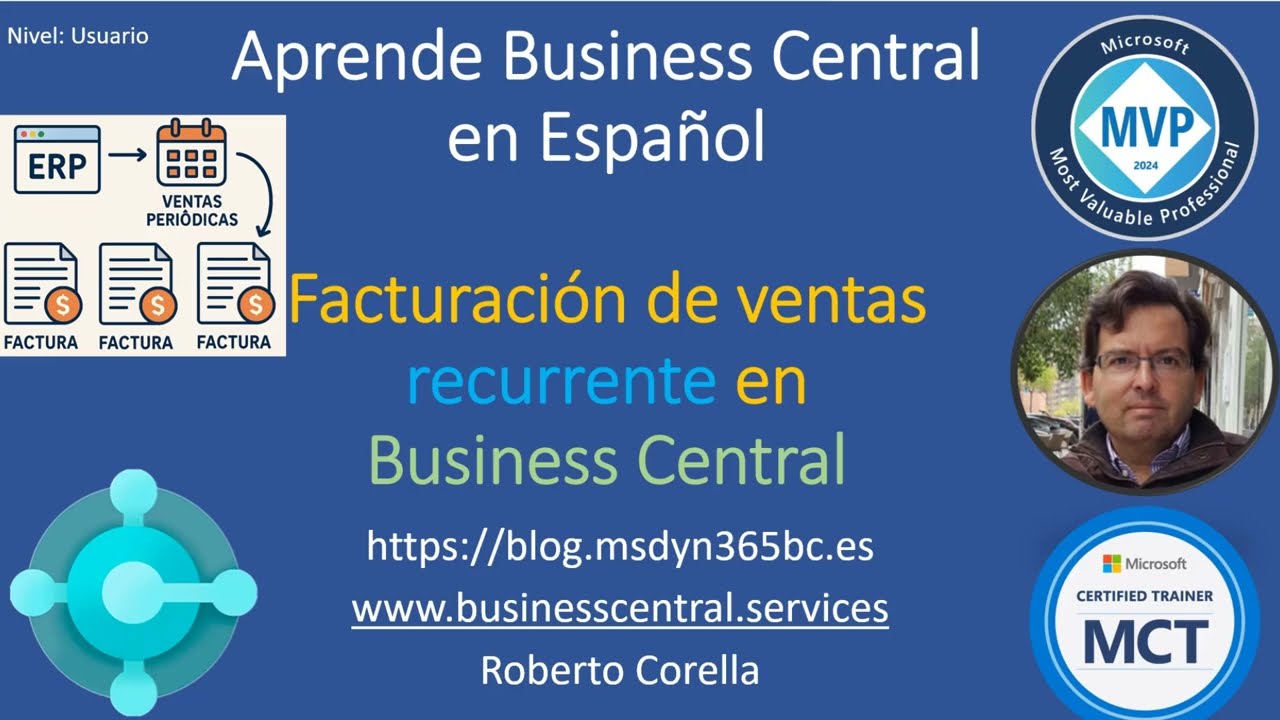 ✨Optimiza la facturación recurrente en Business Central con ventas periódicas automatizadas