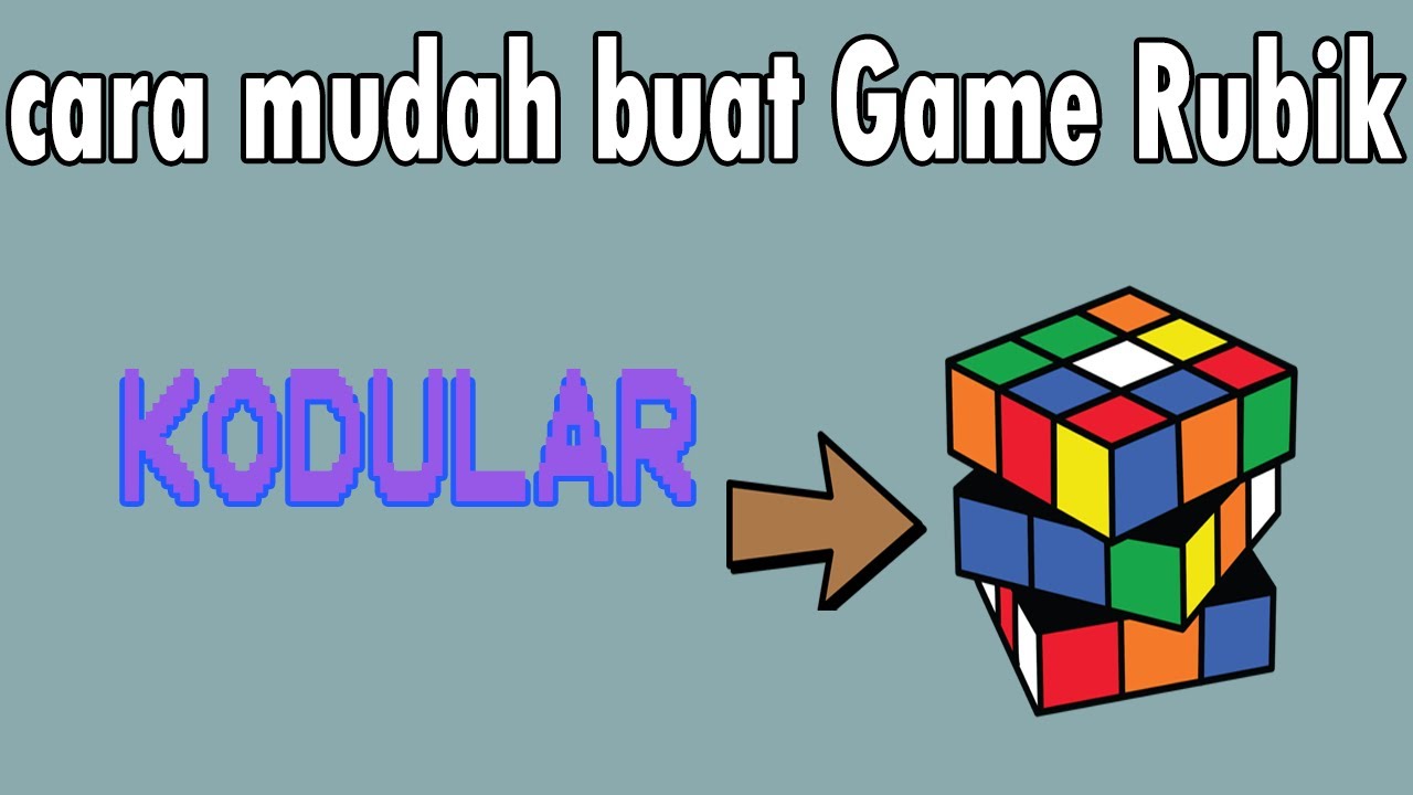 Cara Mudah Buat Game Rubik Dengan Kodular