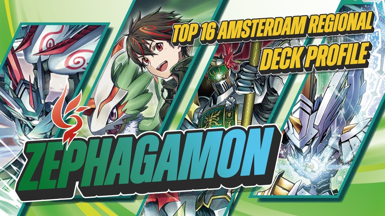 Digimon Regional Amsterdam TOP 16 Zephagamon Deck Profile