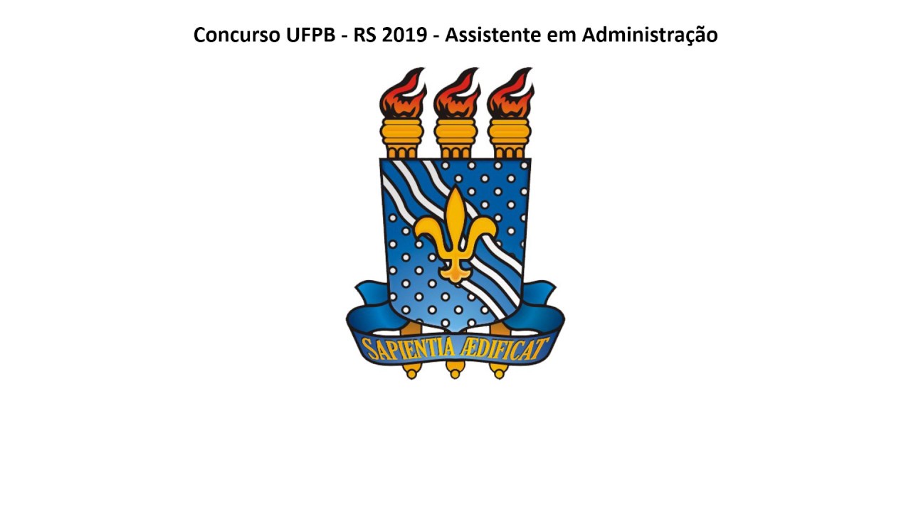 Concurso UFPB Assistente em Administra&ccedil;&atilde;o